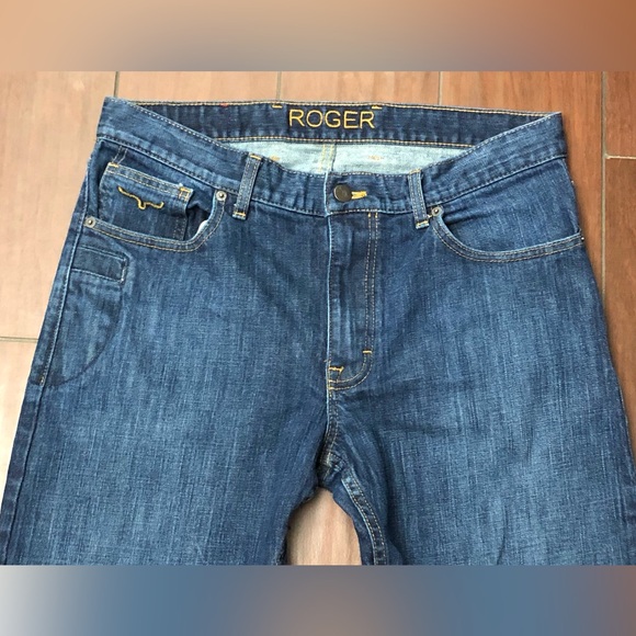 Kimes Ranch Dark Blue Denim Jeans - Picture 4 of 9